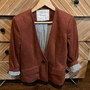 Cotton blazer